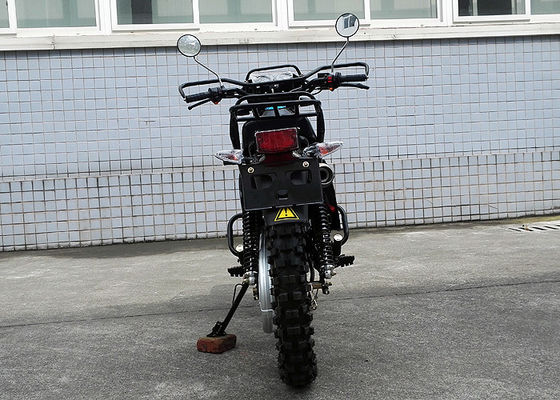 198ml Displacement Dirt Road Motorcycle 840mm Seat Low Fuel Consumption