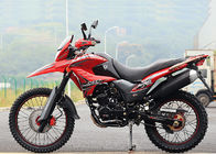 Red Color Dirt Bike Style Motorcycle , High Reliability Small Off Road Motorbike