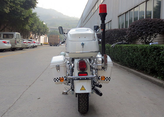 12.5KW Road Cruiser Motorcycles , Police Street Cruiser Motorcycle Double Cylinder Engine