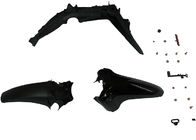 ABS Motorcycle Spare Parts , Front And Rear Fenders With Connection Parts