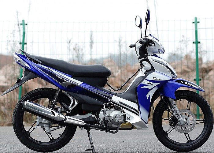 5.0KW Super Cub Motorbike Alloy Rim Model With Double Rear Shock Absorber