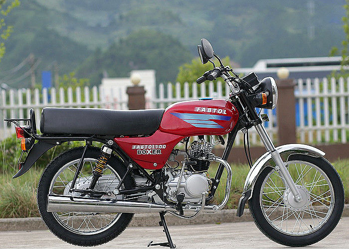 High Performance Street Motorbike Bajaj Boxer With Vertical 100CC Engine