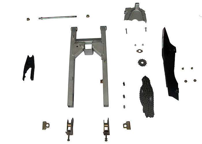 OEM Motorcycle Parts And Spares Rear Fork Chain Box Chain Sets Strong Structure